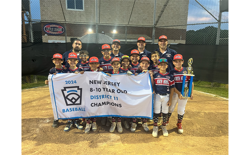 2024 10 yr old Baseball D11 Champions North Howell Little League