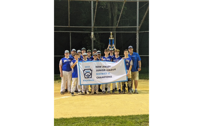 2025 Junior League Baseball D11 Champions Howell Central 