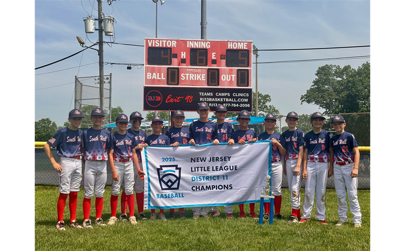2025 Little League Baseball D11 Champs South Wall 