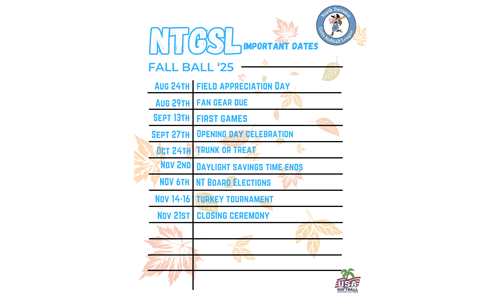 Save the Dates!