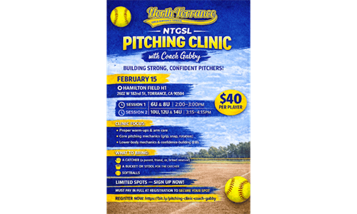 Pitching Clinic with Coach Gabby