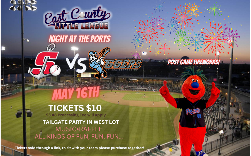 ECLL Stocton Ports Game!