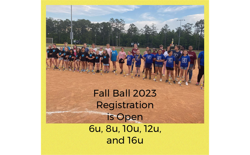 FALL BALL 2023 OPEN REGISTRATION