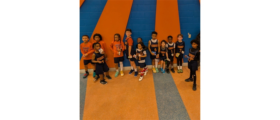 Our 8U Blue Basketball Team