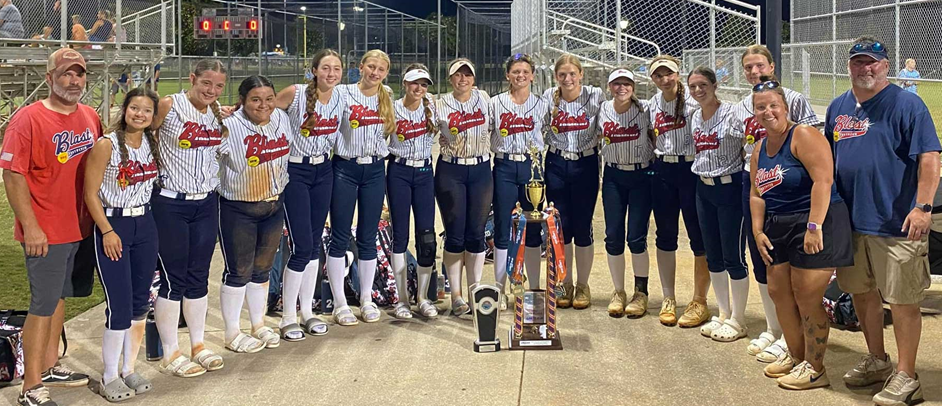 Blast 16U Barry - 3rd place Gulf Shores Nationals