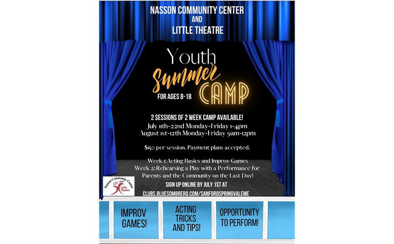 Youth Summer Theatre Camp