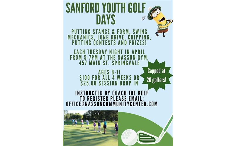 Sanford Youth Golf Program