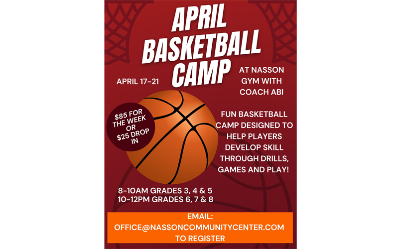 April Vacation Basketball Camp