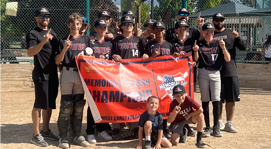 2024 Cubs 13U Win Bend Memorial Day Tourney!