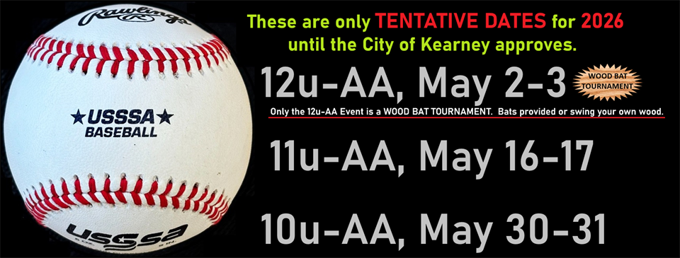 Tentative 2026 Dates