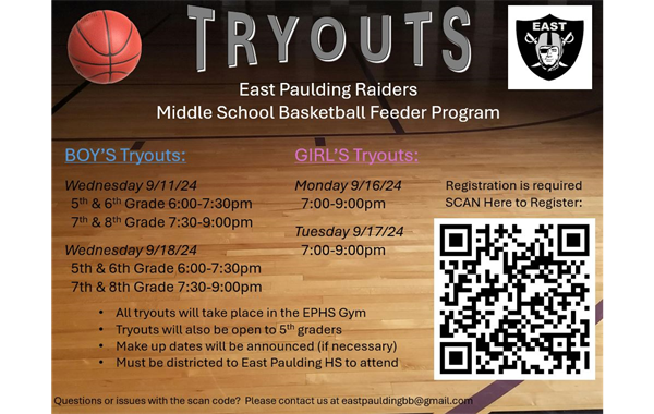 Junior Program Tryout Information