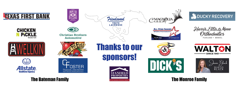 THANK YOU TO OUR 2024-2025 Sponsors