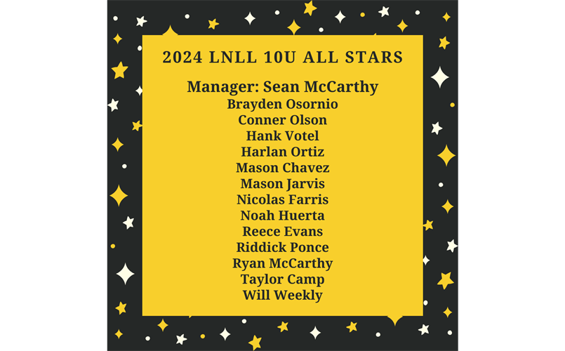 2024 10U All Stars