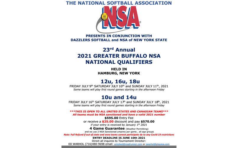 2021 NSA Qualifiers