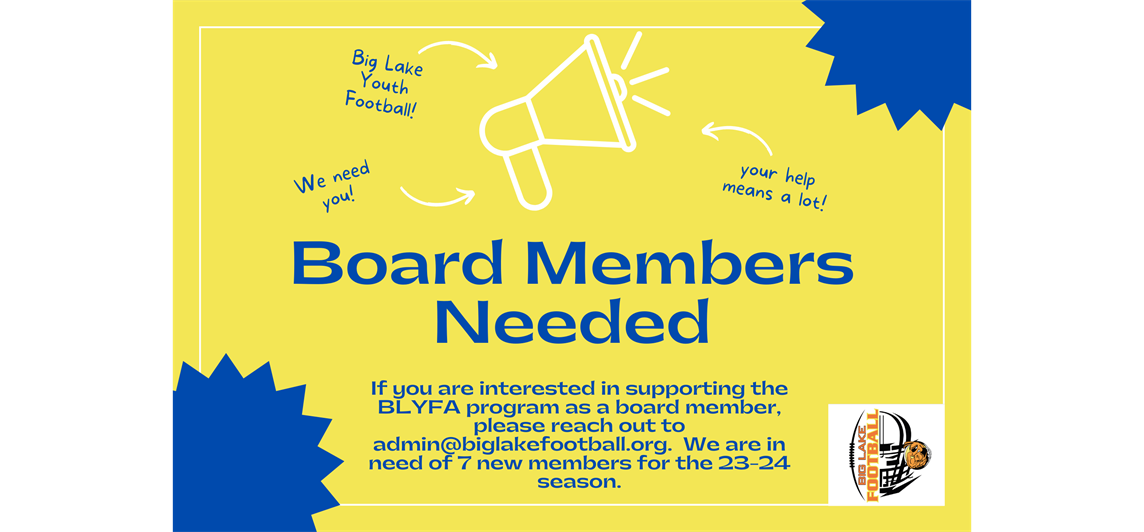 Big Lake Youth Football > Home