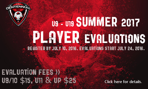 Summer 2017 Player Evaluations