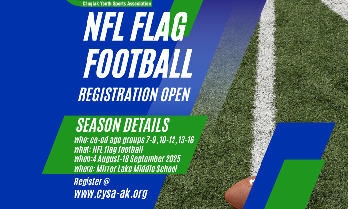 Flag Football Registration is Now Open! 