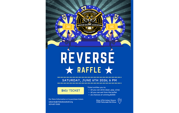 Reverse Raffle Coming Up Soon