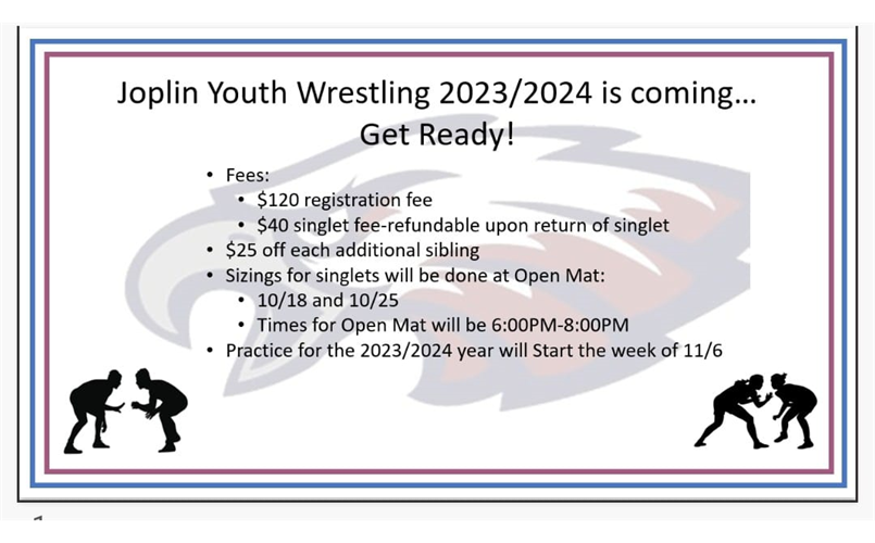 Joplin Youth Wrestling > Home
