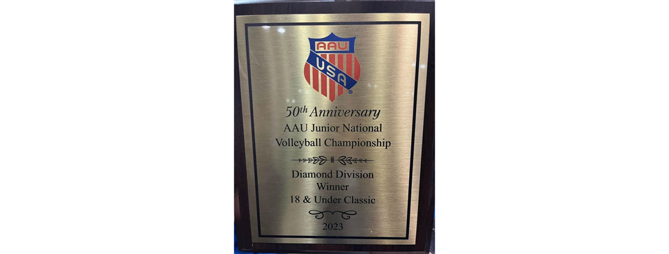 AAU JUNIOR NATIONAL VOLLEYBALL CHAMPIONSHIP - 18U DIVISION CHAMPIONS