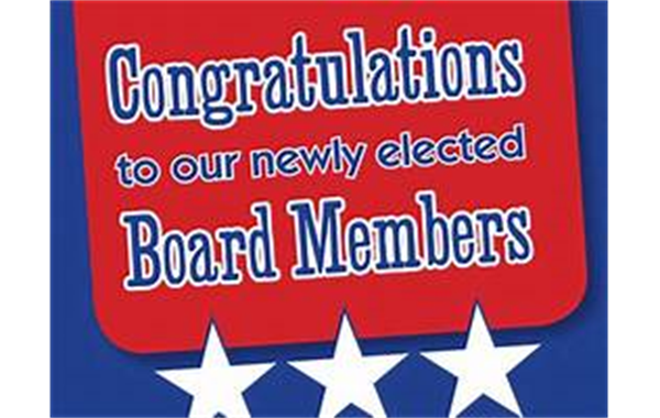 Welcome New Board Members!