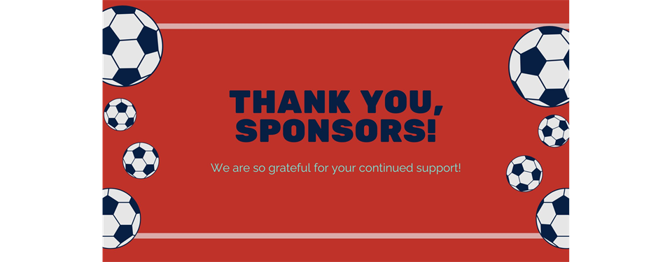 Thank You Sponsors!