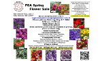 Annual Flower Sale! / Venta anual de flores!