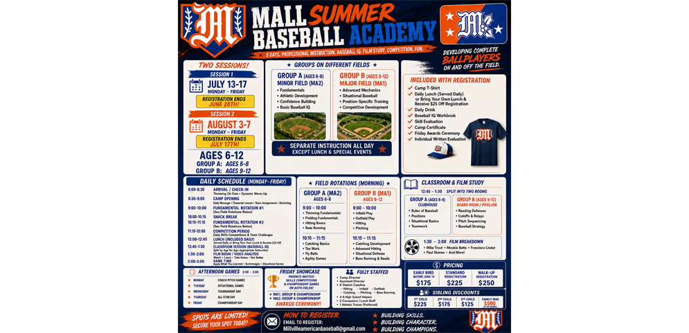2026 MALL Summer Camp. 