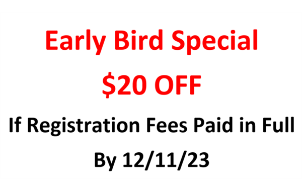 2024 Early Bird Special