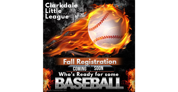 Coming Soon Fall Registration