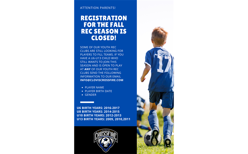 Registration Closed