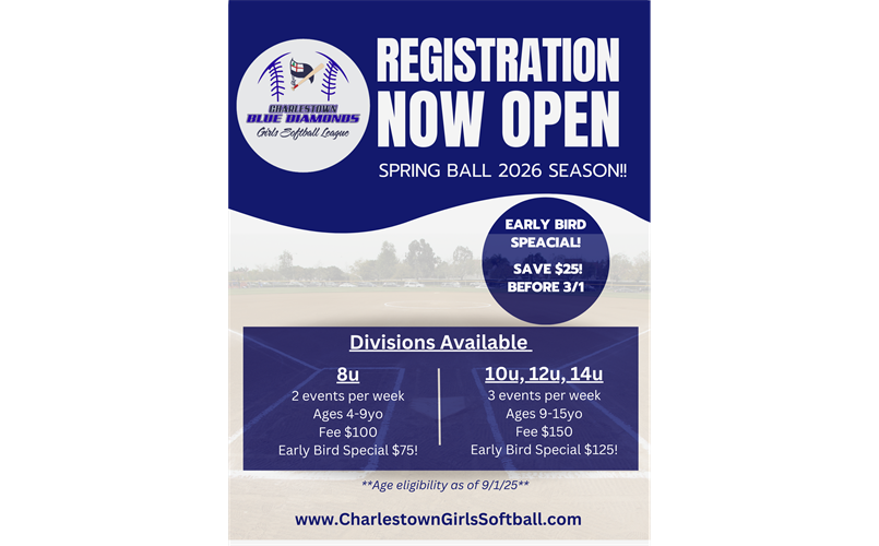 2026 Spring Registration OPEN! 
