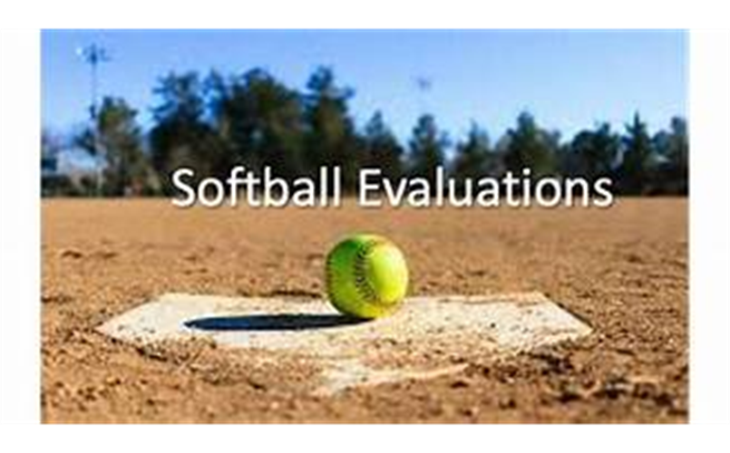 Softball Evaluations 