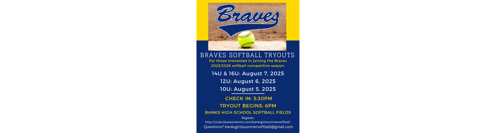 2025/2026 TRYOUTS