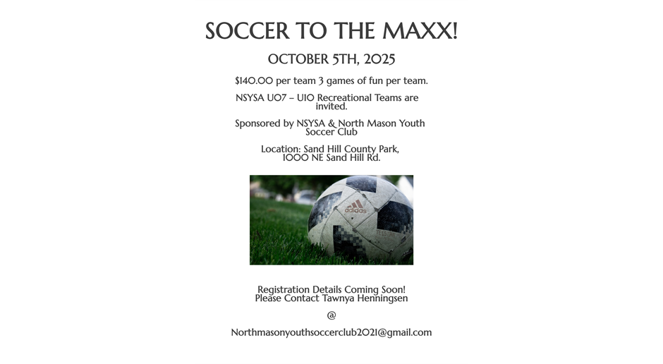 Soccer to the MAXX