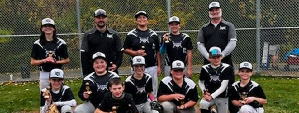 Central Vermont Fall Ball Champs, 2024!