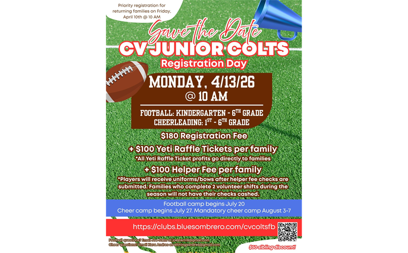 2026 Registration opens April 13th!