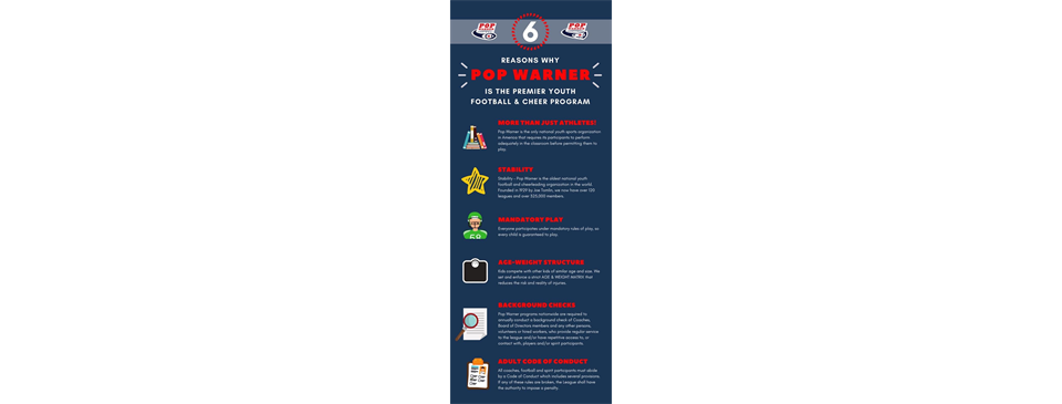 why Pop Warner....