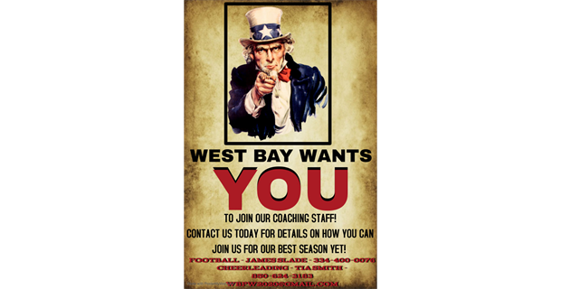 We want you! 