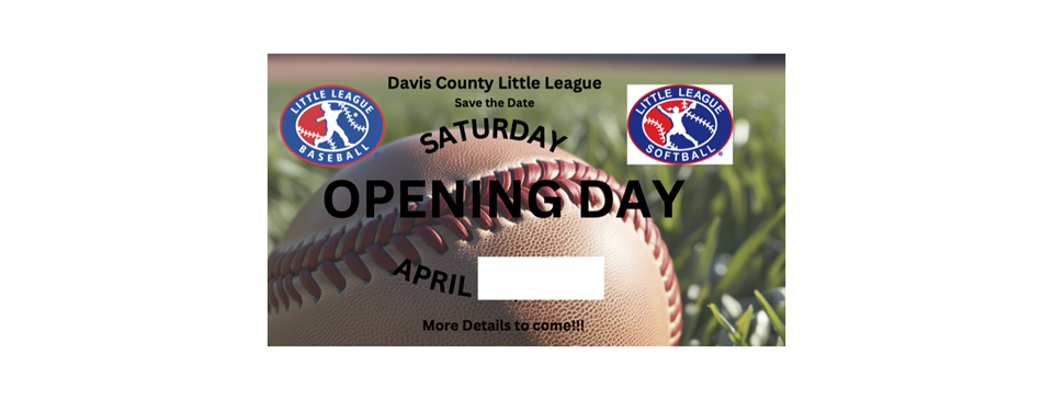Opening Day April 25th, 2026