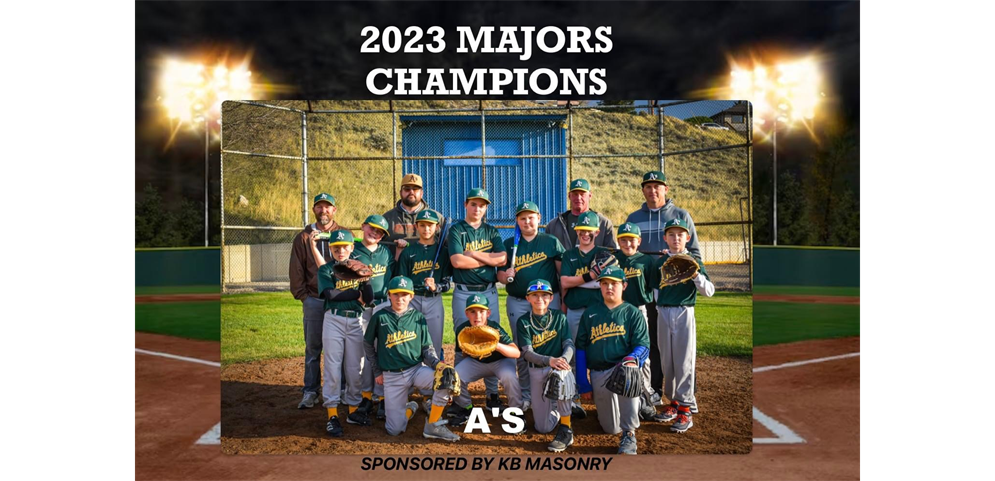 2023 Majors Champions - A's