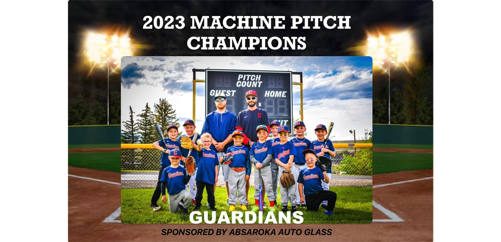 2023 Machine Pitch Champions - Guardians