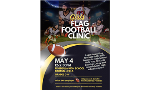 All-Girls Flag Football Clinic on May 4 at Peninsula High!