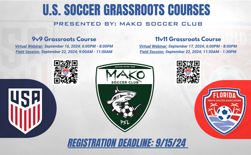 U.S. Soccer Grassroots Courses