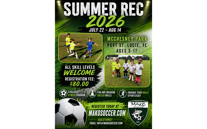 CLICK HERE TO REGISTER FOR SUMMER REC