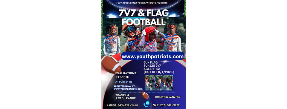 Register Now for 2025 Flag & 7v7