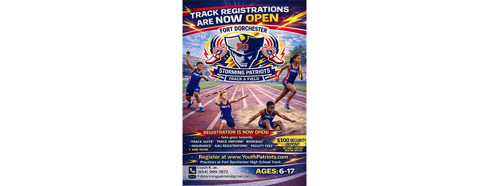 Track Registration are Open
