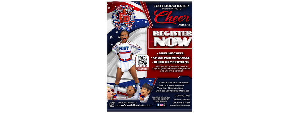 2026 Fall Cheer Registrations are Open