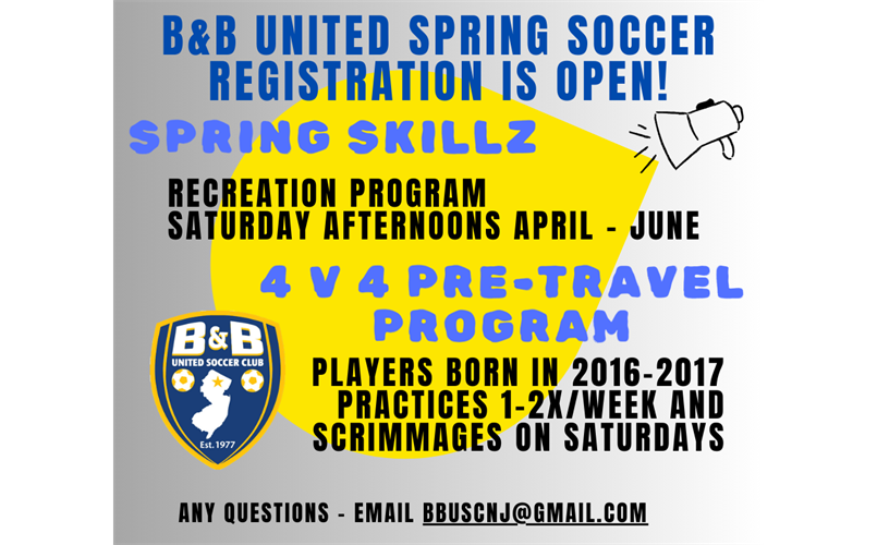 2024 Spring Soccer Registration