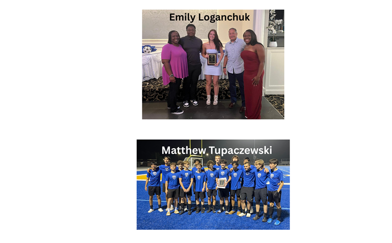 Congratulations to Emily Loganchuk and Matthew Tupaczewski  - the 24-25 Chris Lewis Award recipients!